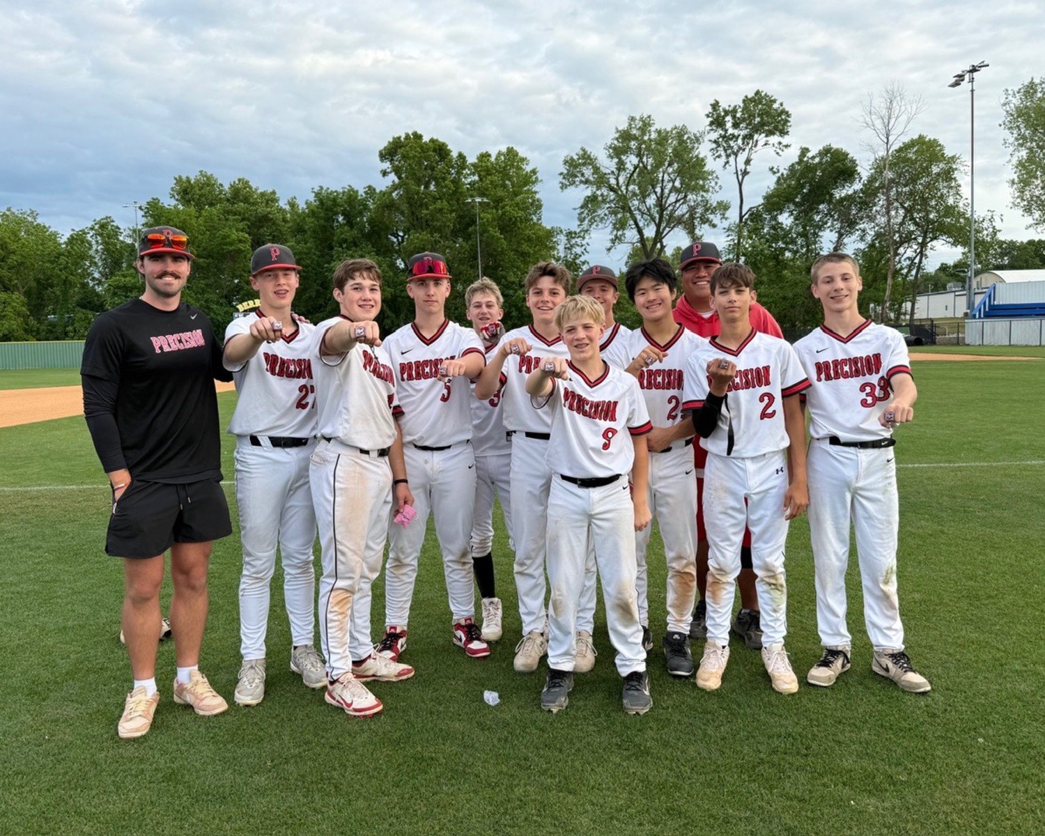 Precision 14U Oklahoma 2nd Place