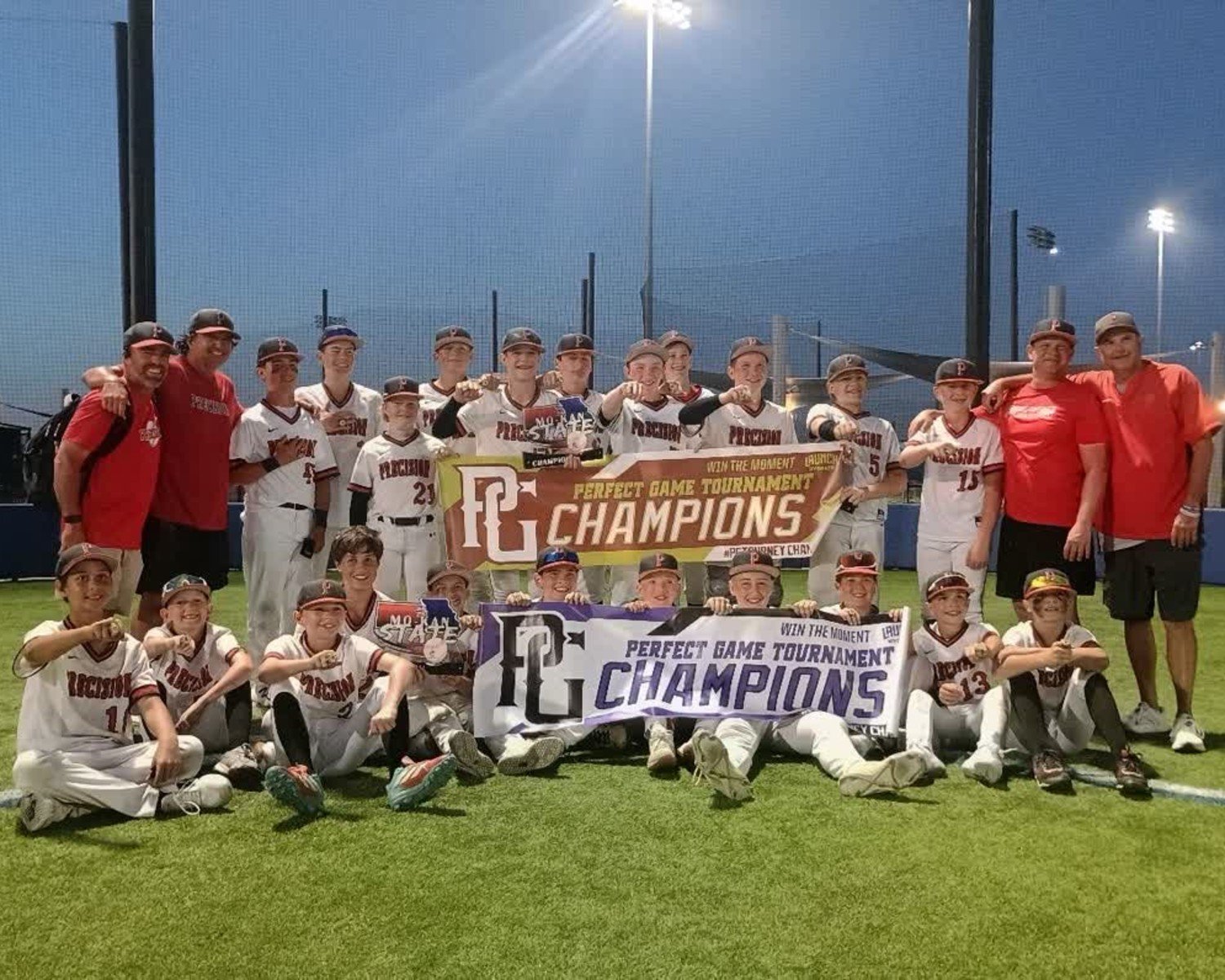 Precision Hovey 13U AAA and 12U Wineinger PG MoKan State Champs!